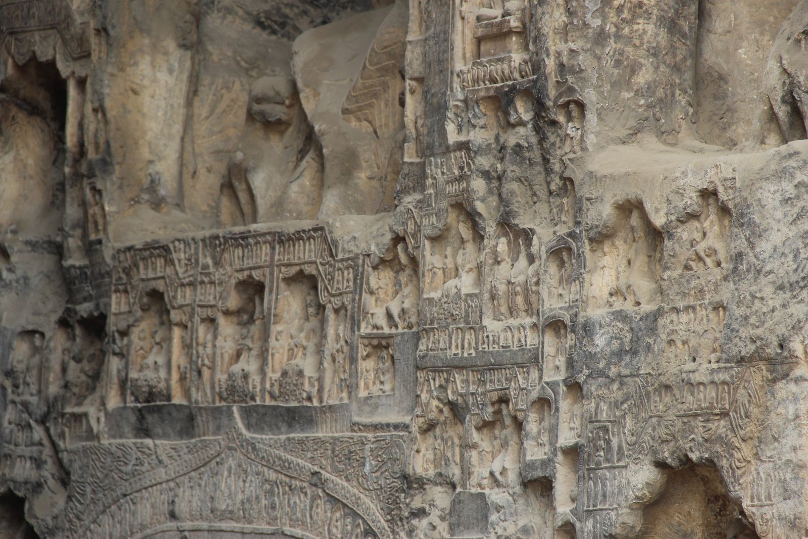 The great Vairocana Buddha of Fengxian Temple at Longmen