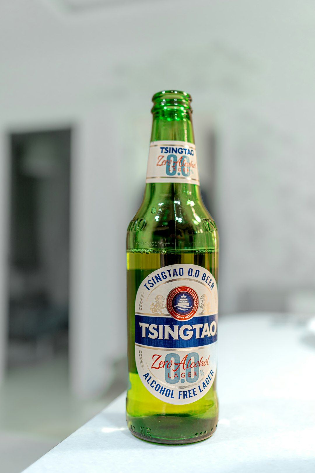 Bottles of Tsingtao beer